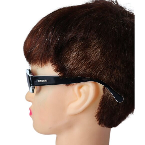 Vogue V2327-S Sunglasses Made in Italy Woman Rectangular Black & White - Picture 2 of 8